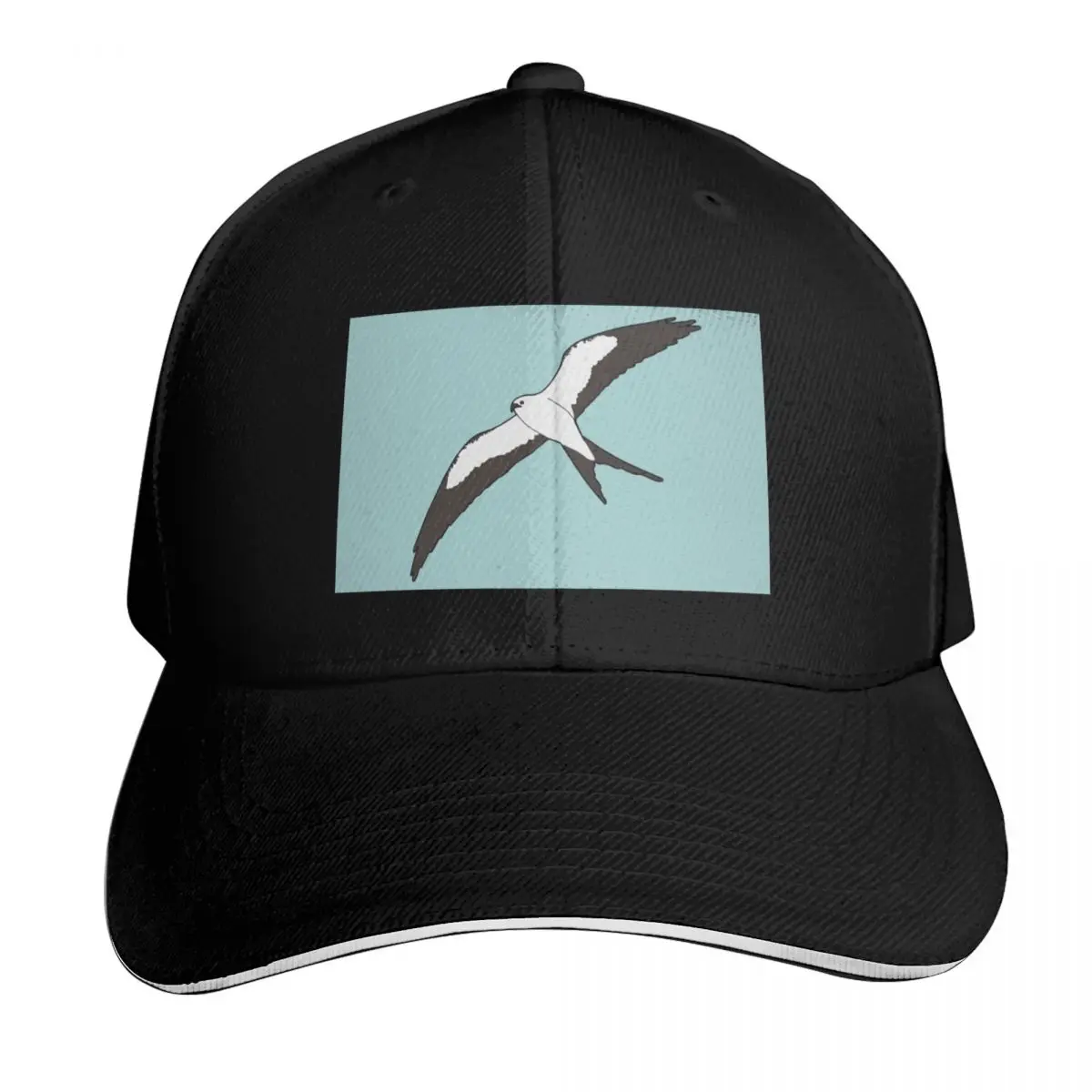 Swallow-tailed Kite Baseball Cap Gift for Him Her Casual Daily Wear Quick Dry Performance