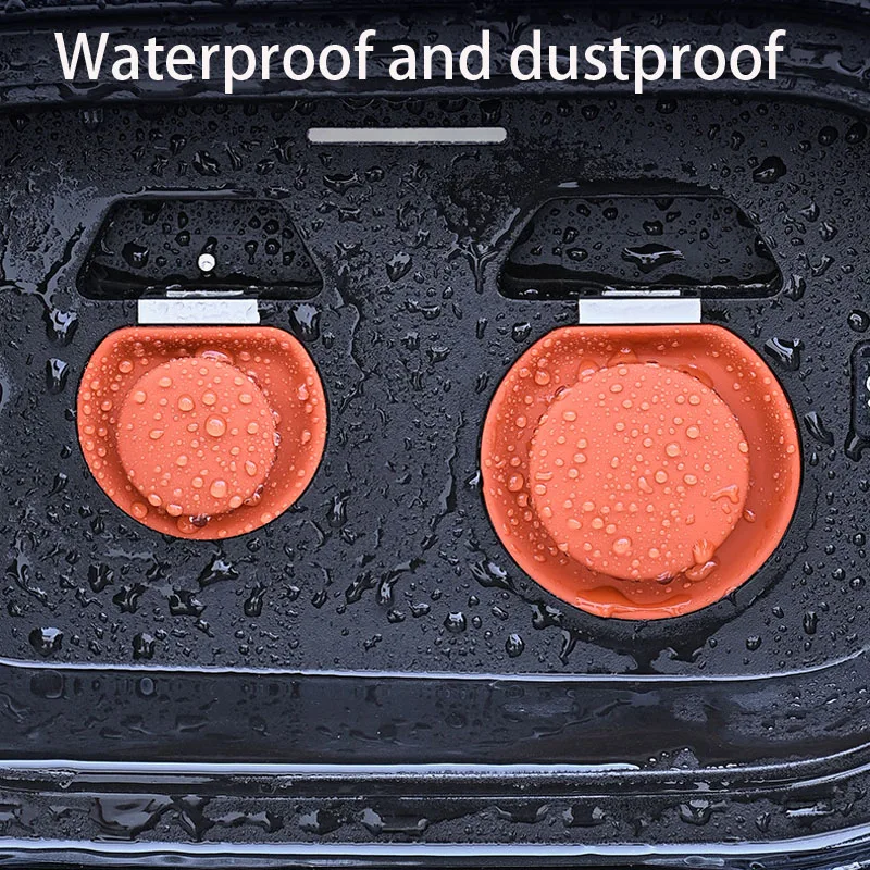 غطاء منفذ شحن مغناطيسي عالمي غطاء سيليكون مقاوم للماء لـ BYD NIO قابس مانع للتسرب مقاوم للماء والغبار للمركبات الكهربائية EV #3