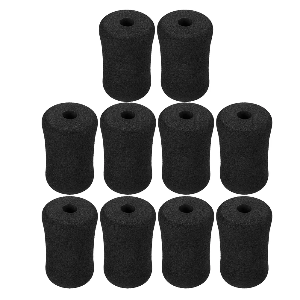 10 Pcs Sit-up Board Foam Roller Pad Replacement Tube Collapsible Rollers Sponge Pads Rolling Fitness