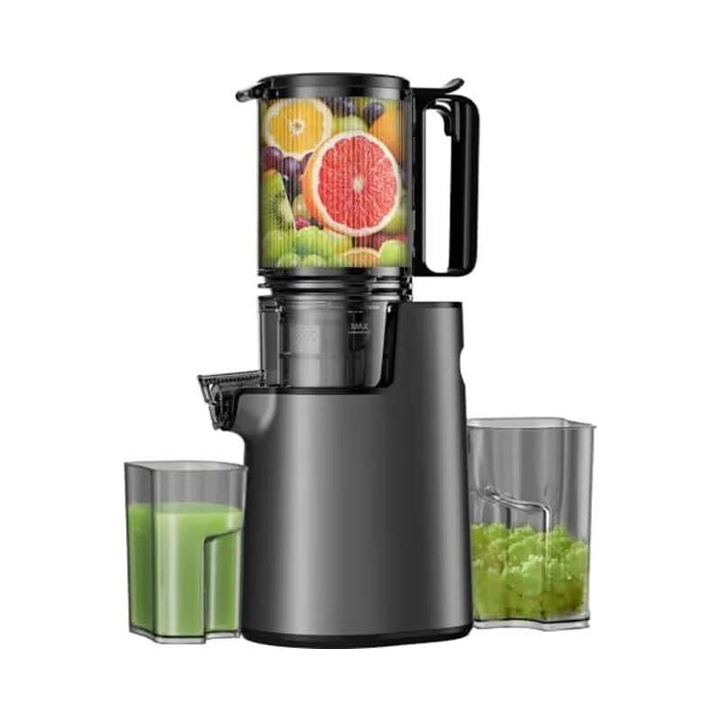 

5.4 inch wide feed chute 350 watts cold-pressed chewing juicer easy to clean slow juicer full