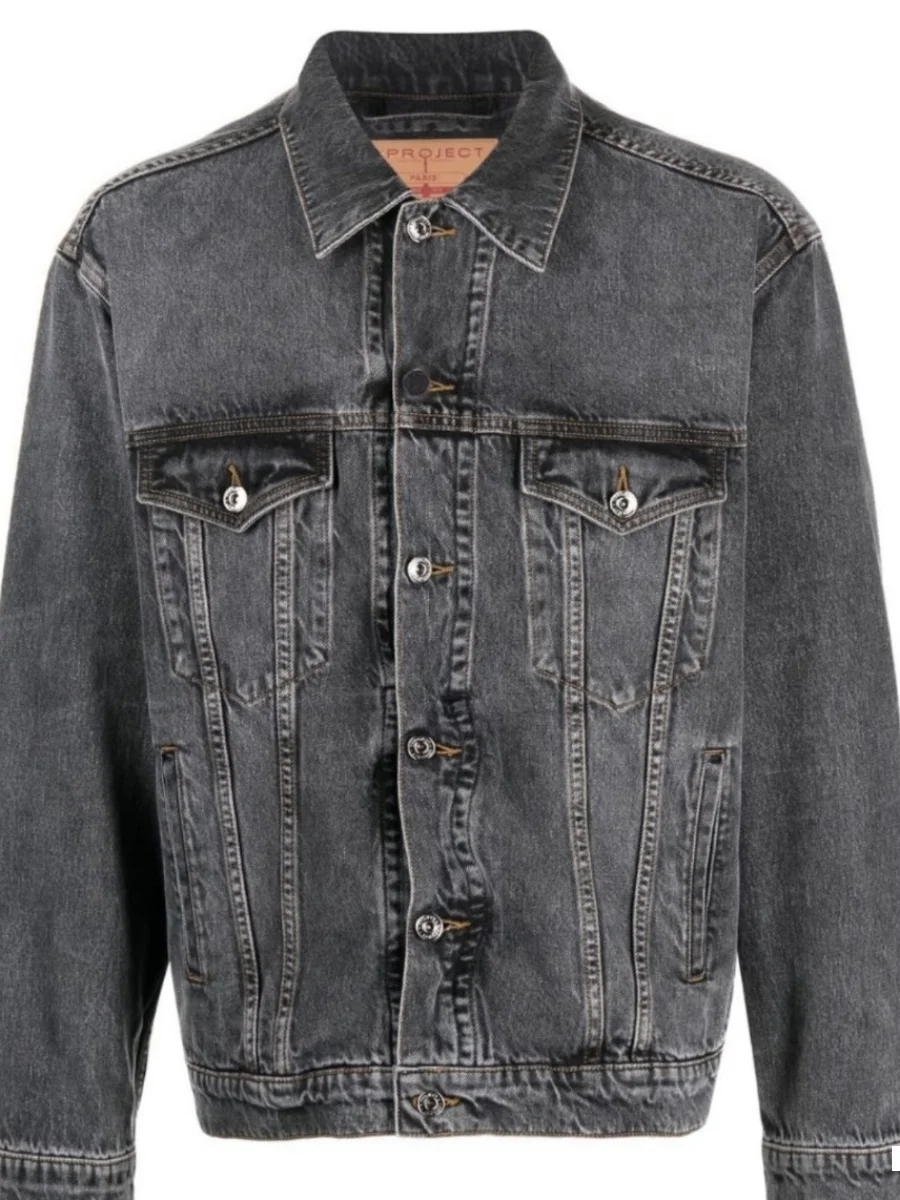 

YPROJECT витая проволока Bla ey Waed джинсовый тюнер повседневный свободный мужской тюнер с дизайном морщин прямые джинсы Jaet