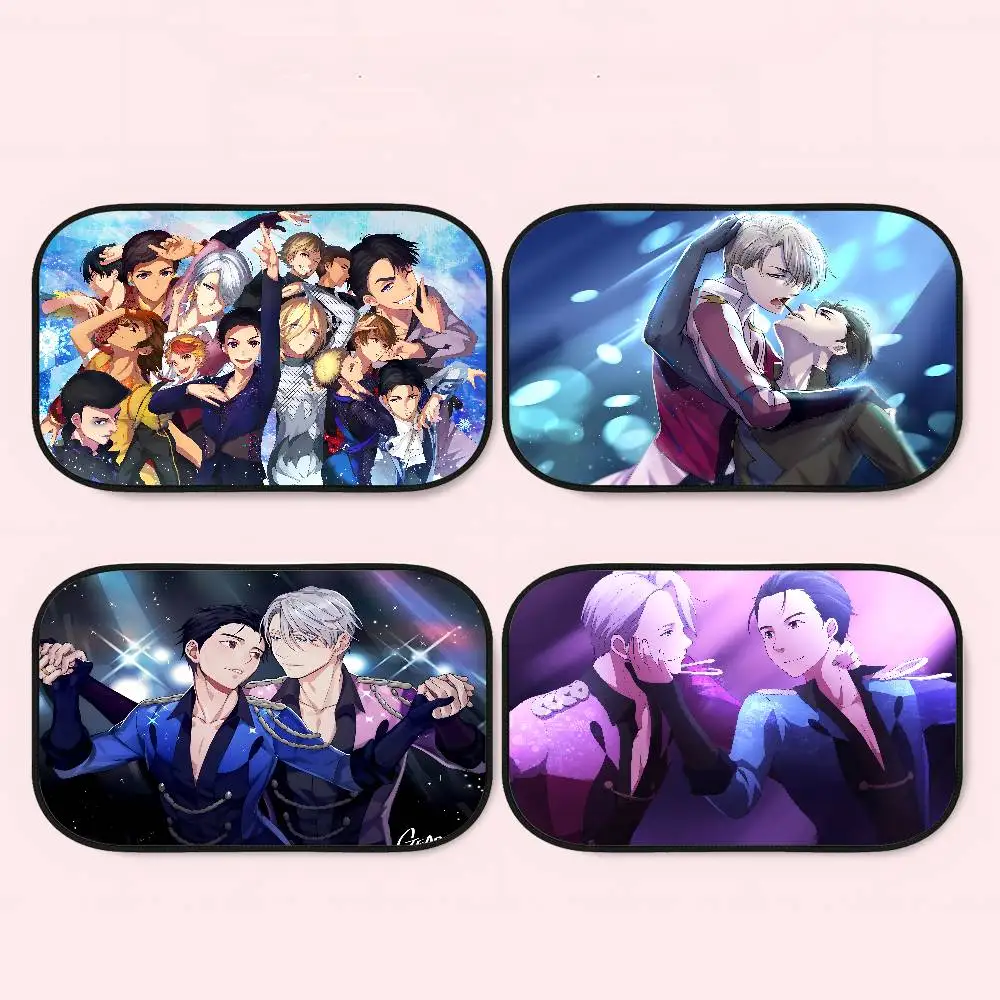 

Yuri On I-ICE Car Sunshade Summer Car Window Cover Film Sunshade Sunscreen Baby Side Window Sunshade Curtain Sunblock