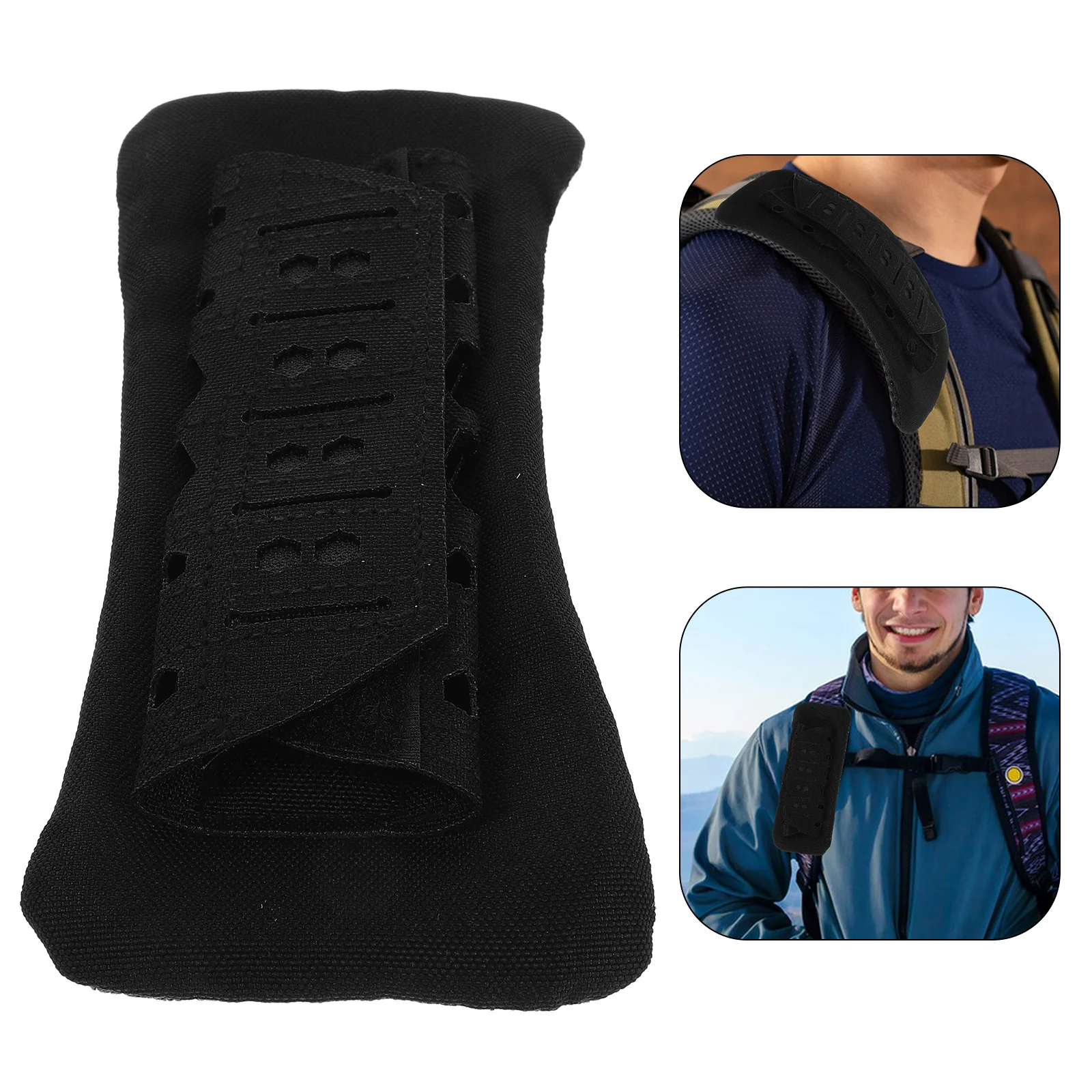 

Multi-Function Backpack Shoulder Pad Universal Removable Breathable Anti-Slip Cushion Strap Pad For Backpacks Outdoor Sports