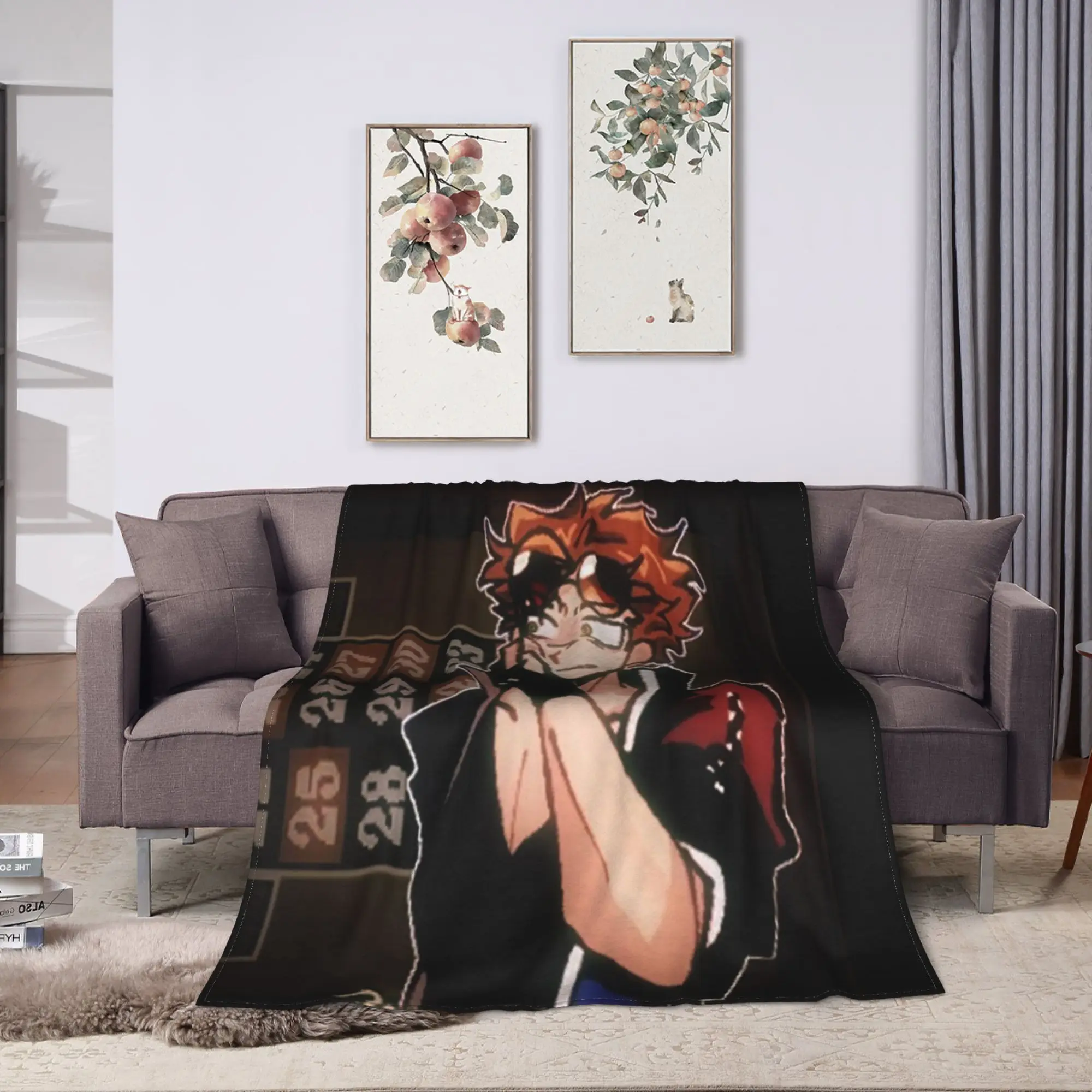 Benny Jackpot Crash Course Eddie Blankets Quality Warm Soft  Throw Blanket Winter Students Couch Bed Pattern Bedspread