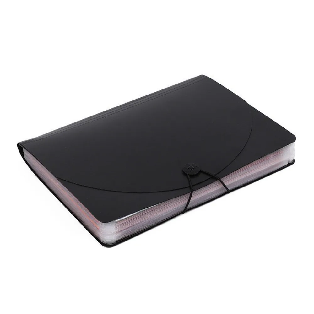 25 Pockets File Folder Organizer Plastic Multi-Purpose Expandable Filing Box Large Capacity A4 Art Supplies Folder School