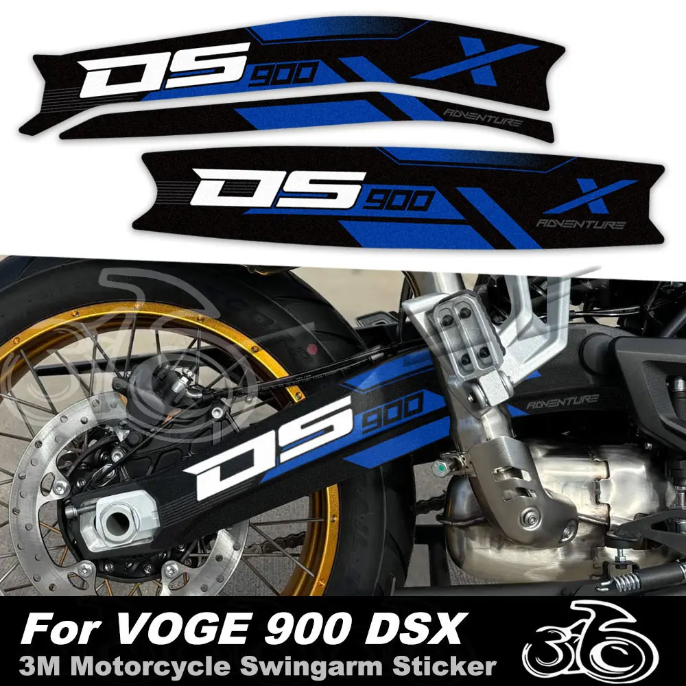 For VOGE Valico 900DSX DSX900 900 DSX 2024 Motorcycle Swingarm Sticker Rotating Shaft Swing Arm Protection Decals Waterproof