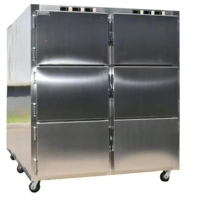 

201/304 Stainless Steel 6 Door Morgue Body Morgue Freezer