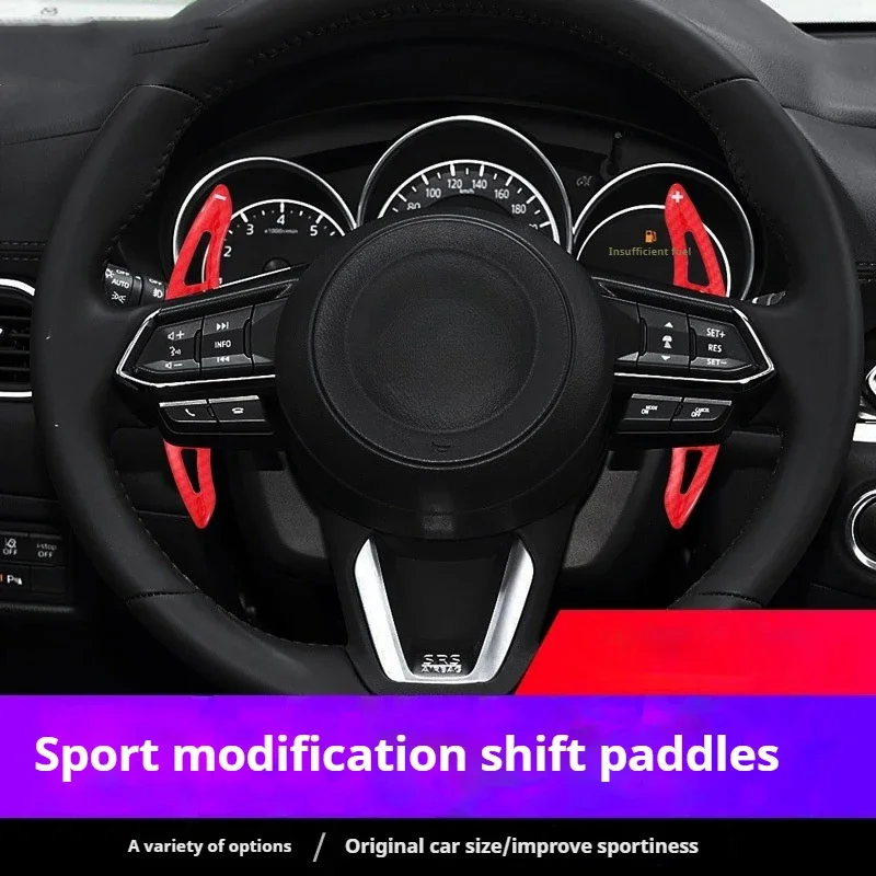 

For Mazda 6 Axela CX-4 CX-5 MX-5 Atenza Shifter Paddle Extension Gearbox Accessories ABS Steering Wheel Paddle Shift