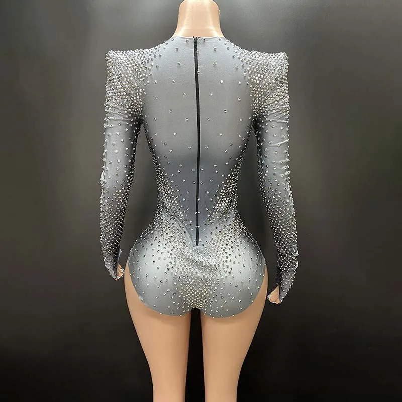 بدلة نسائية لامعة لعام 2025 ملابس راقصة جوجو ملابس كرنفال الهالوين ملابس ملهى ليلي بار عرض الحفلات زي المغني المرحلة