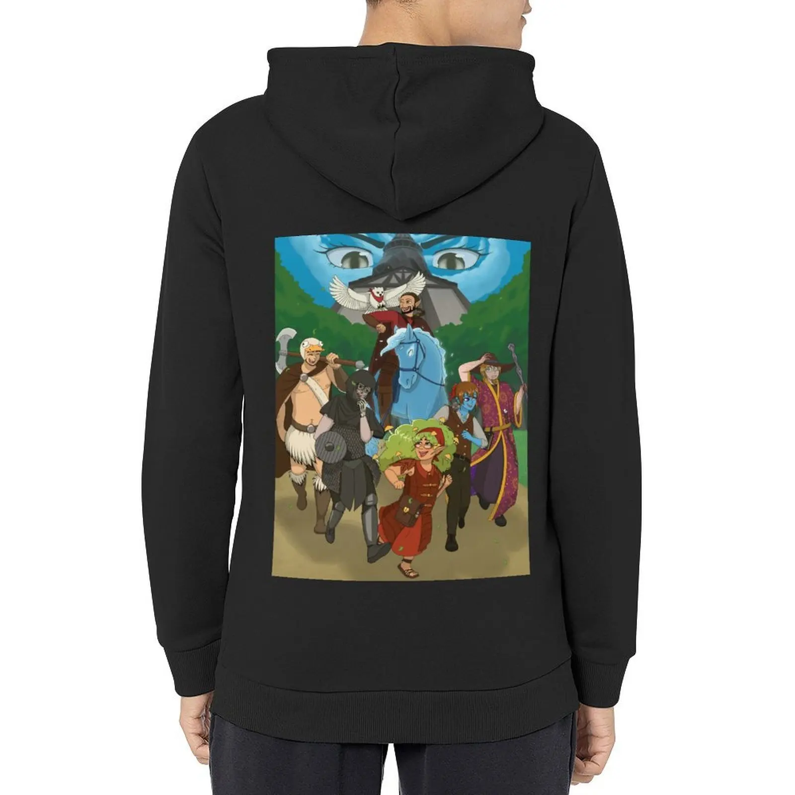 

Off to Adventure! Dramonia Hoodie men's sweat-shirt korean style clothes mens designer clothes men's clothing hoodie for men