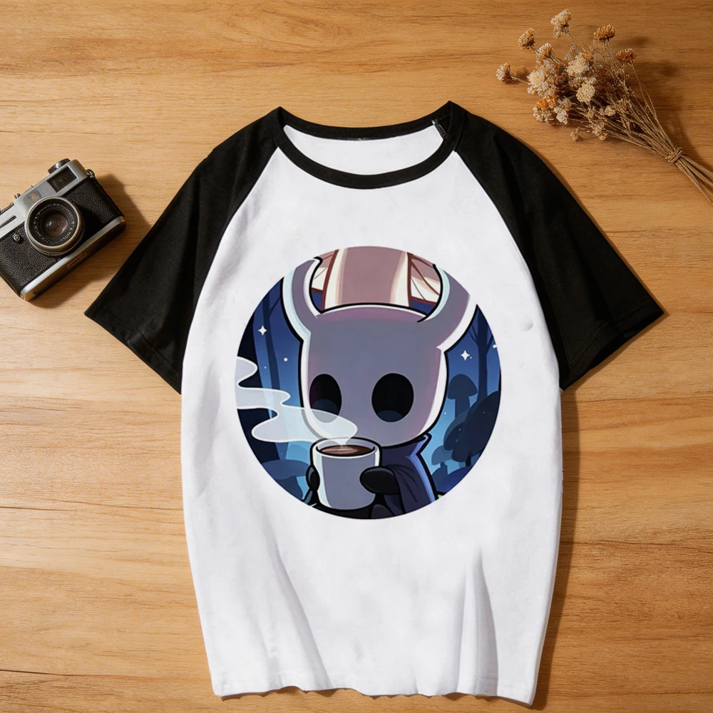 Hollow Knight top tees shoujo gothic grunge manga cutecore streetwear t-shirt gyaru scene  graphic jojifuku dollette