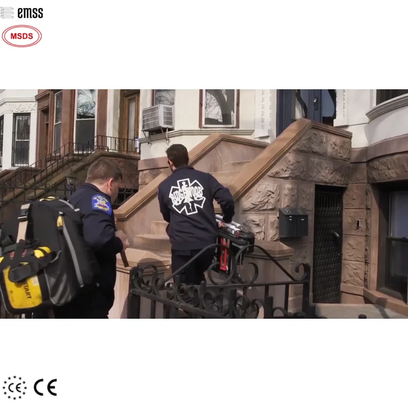 EMSS-Treppensteigen, elektrischer stehender manueller Treppensteigerlift für Behinderte