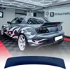 마쓰다 RX8 Mspeed JDM GT 리어윙 트렁크 리얼 탄소 섬유 블랙 스포일러, 럭셔리카 로고 윙 수정 GT 스타일, 2004 - 2011 용 4