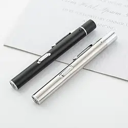 Portable LED Flashlight Work Light Medical First Aid Pen Light Torch Lamp With Pupil Gauge Measurements Doctor Nurse Diagnosis