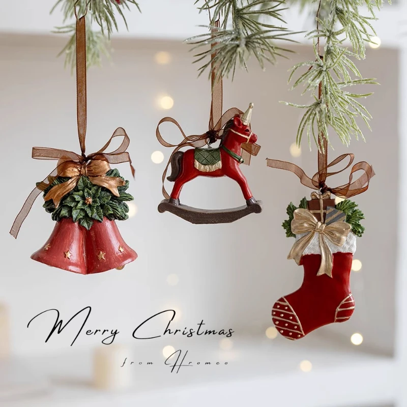 

Pendants Creative Christmas Tree Toppers Fashion Santa Claus Christmas Tree Toppers Snowman Deer Home & Garden Dekoration Lssdzs