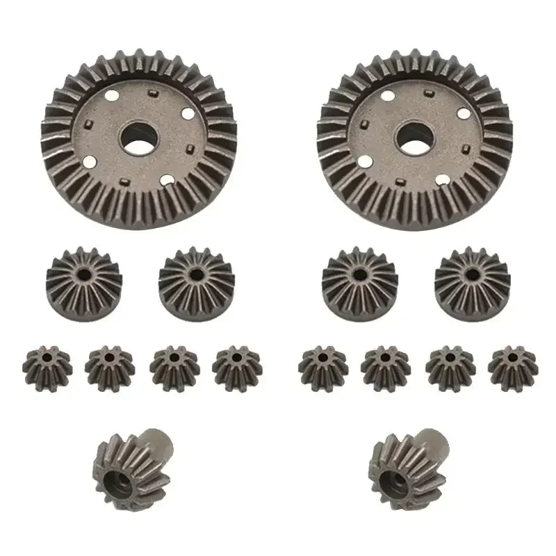 Upgrade Metal Gear 30T 24T 12T Differential Driving Gears 0011/0012/0013/0014 for Wltoys 12428 12429 RC Car Spare Parts