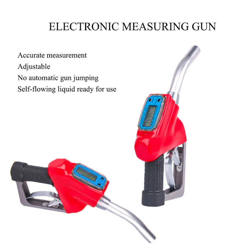 

1 шт. цифровая топливная бензиновая насадка, пистолет, топливная насадка с измерителем, пистолет-распылитель для бензина и дизельного топлива, индикатор заправки топлива