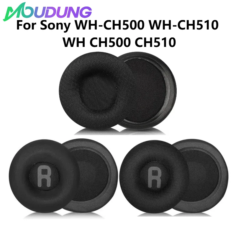 

MOUDUNG Replacement Breathable football net Ear Pad for Sony WH-CH500 WH-CH510 WH CH500 CH510 Headphones Never shed skin