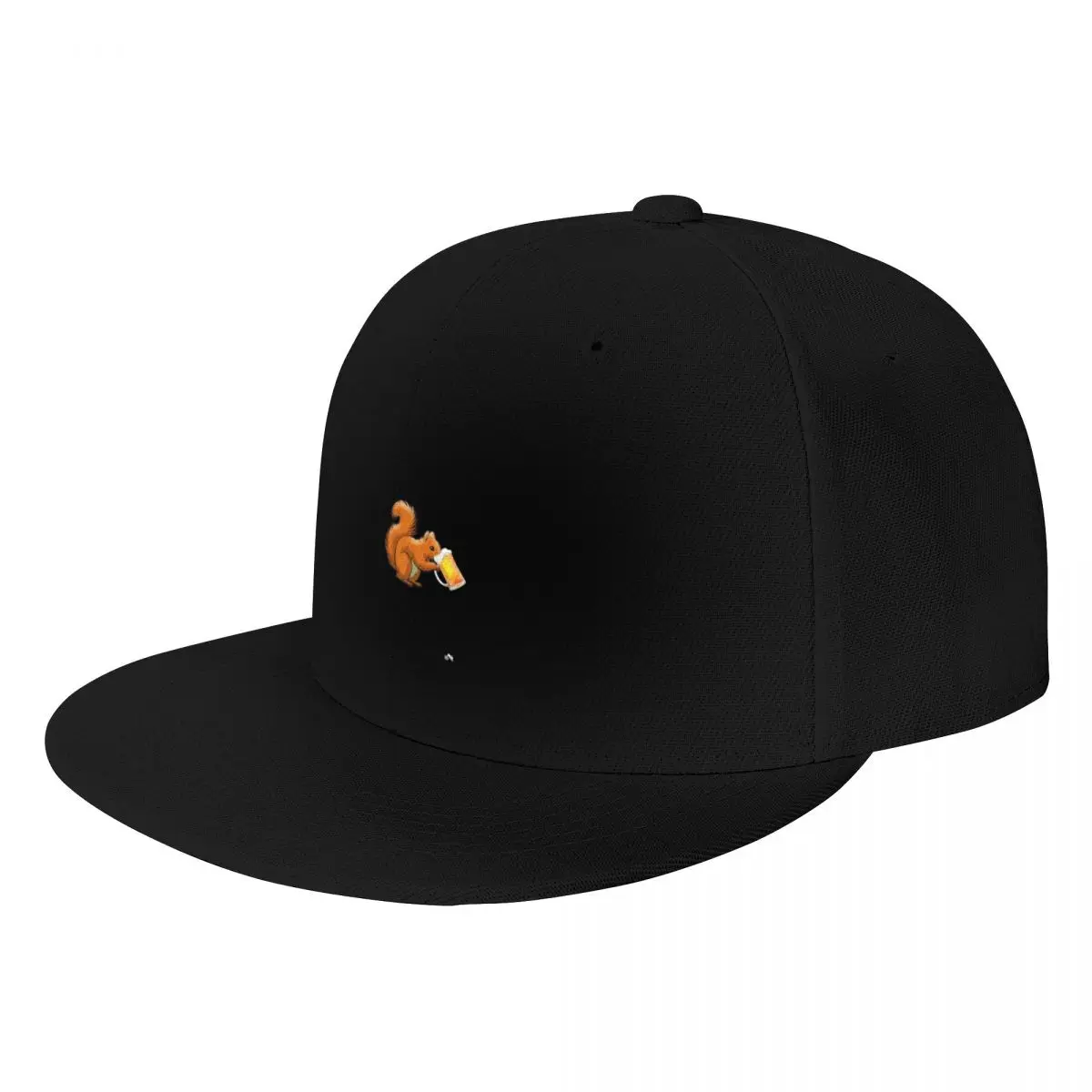 Squirrel Drinking Beer for Animal Lovers - Beer Squirrel Premium Baseball Cap Gentleman Hat Vintage Caps For Men Women's