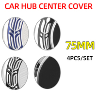 4pcs 75mm Car Wheel Center Hub Cap Badge Cover For Mercedes Benz A C GLC GLA W205 W204 W203 W212 W211 W213 W210 W164 A1714000025