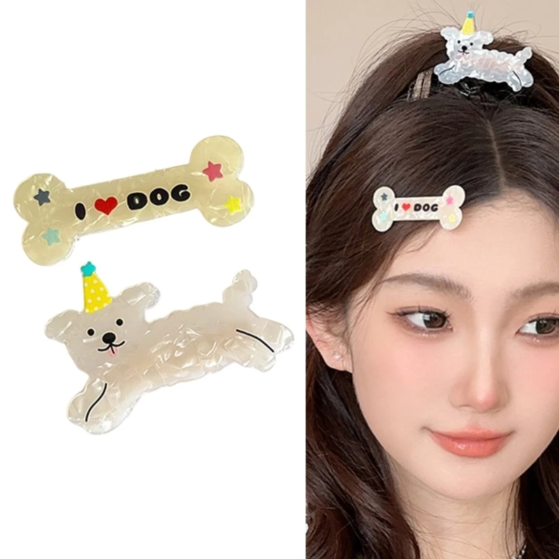 Cartoon Cats Fish Shaped Hair Clip For Women Resin Hair Decoration Unique Hairpieces Fashionable Hair Accessories