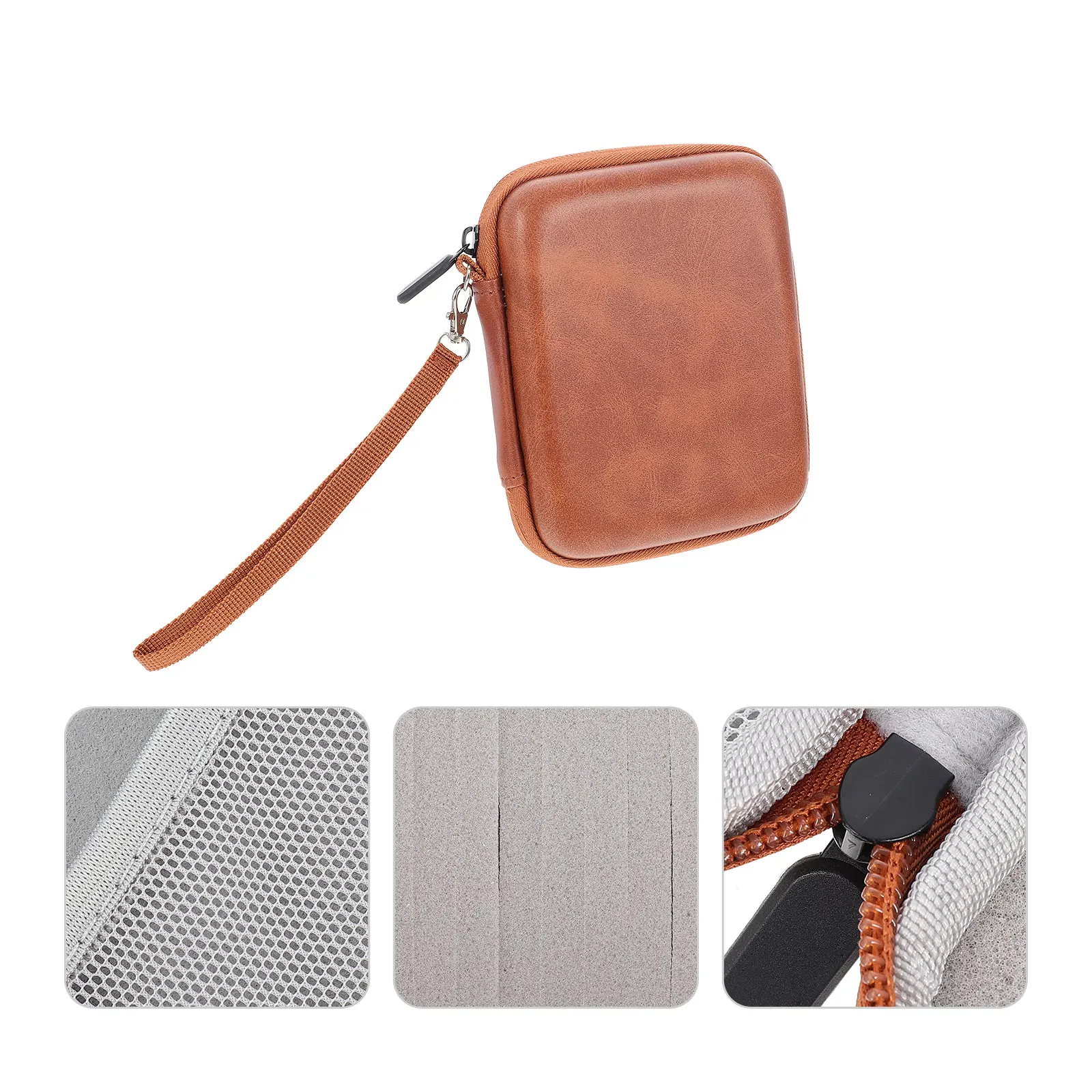 

Guitar Pick Bag Holder Picks Case Pouch Accessories Carrying Eva Storage Organizer