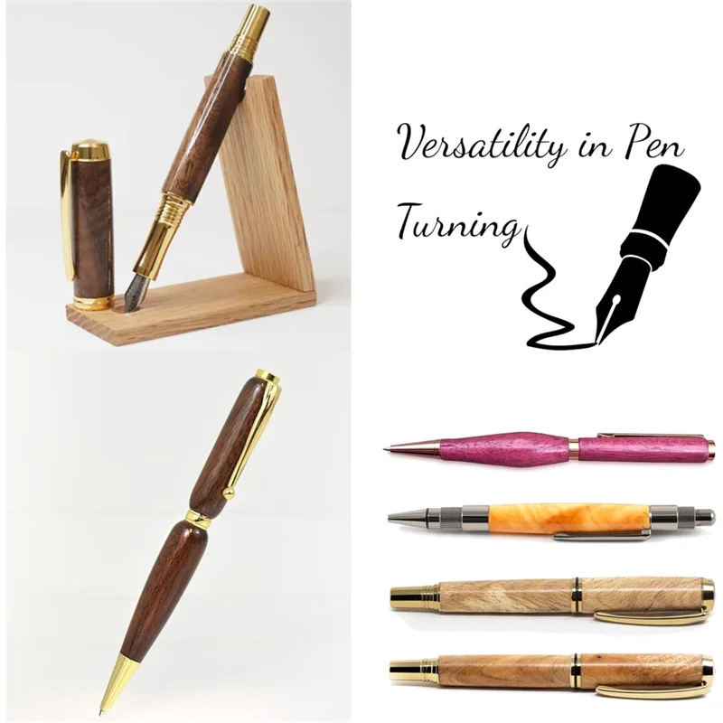 

Wood For Turning-Pen Blanks For Woodturning-Burl-Black Walnut, Hard Maple, Merbau, Cherry, Beech, Purple Heart