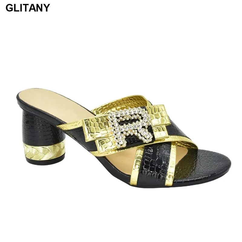 

New Fashion Shoes for Wedding Women 2024 Fashion Women Ladies Dress Shoes Decorated with Rhinestone Plus Size Women Shoes 43