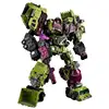 JINBAO 8008 GT 변환 액션 피규어 장난감 걸작 Devastator 영화 모델 42cm ABS 6 IN 1 변형 자동차 로봇 인형 2