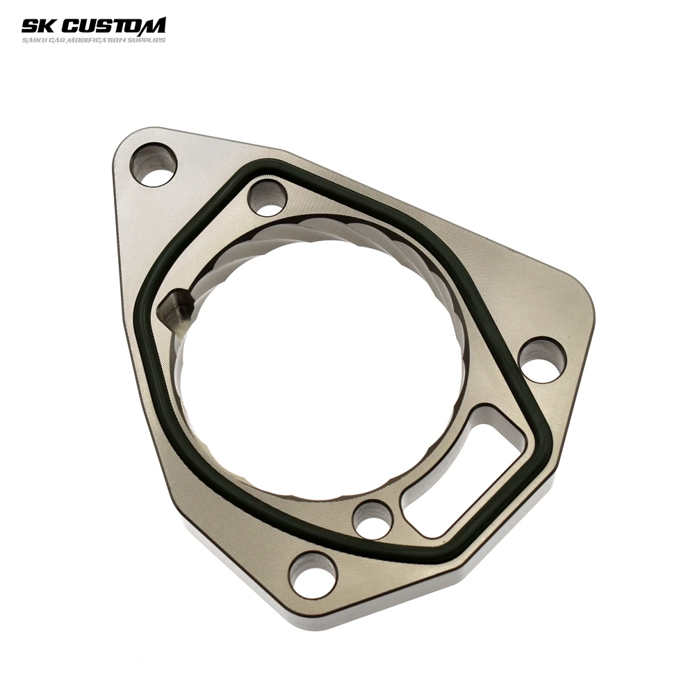 

For Toyota Previa Tarago ACR50 ACR30 2.0L Engine Throttle Body Spacer Forged Al Alloy Throttle Vortex Intake Gasket Accessories