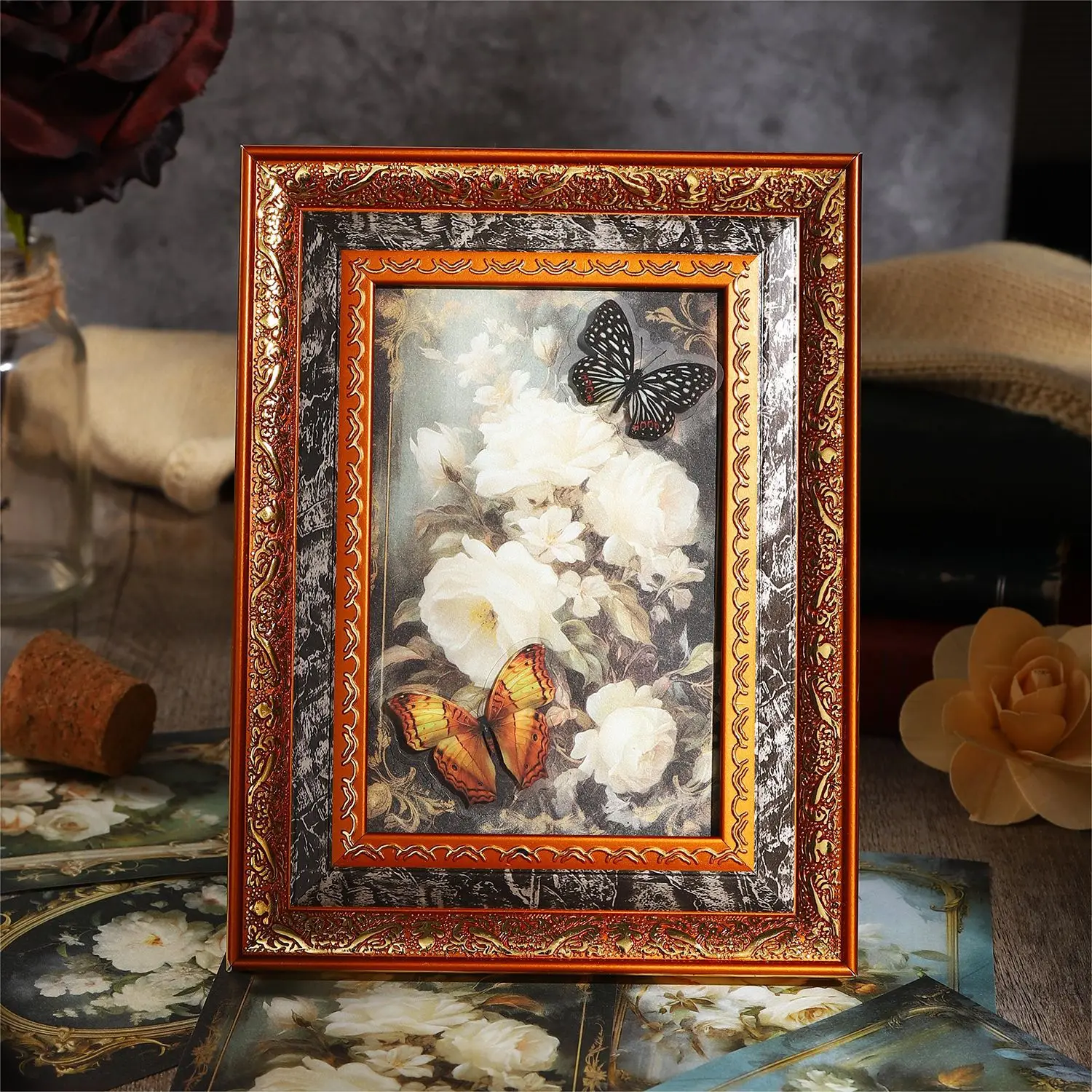 30 Sheets/Pack Date of Roses S - Decor Lighting Pack ulasan dan harga