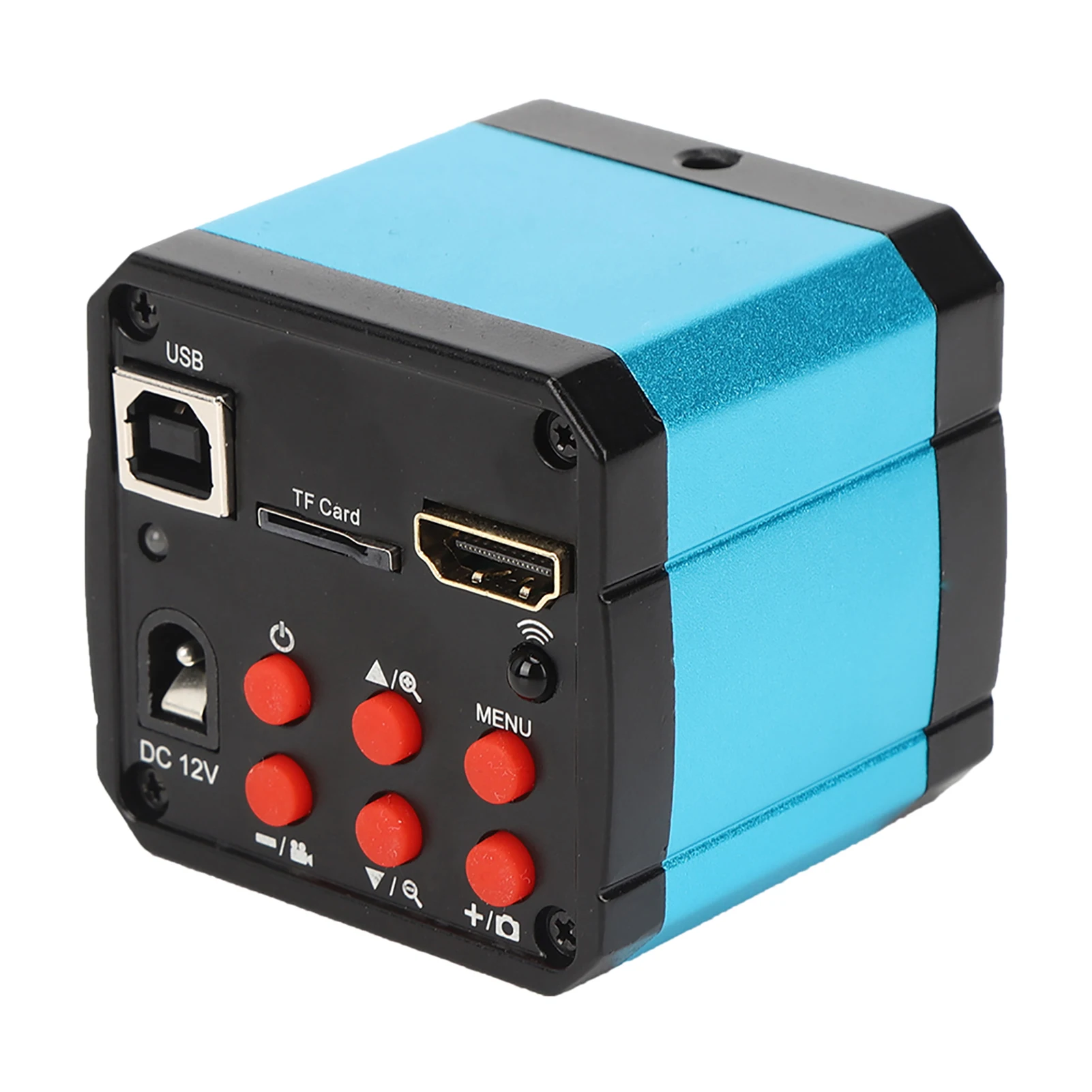 Câmera de microscópio industrial de 21MP, desempenho estável, câmera industrial de alta definição para uso de acessórios de microscópio de laboratório