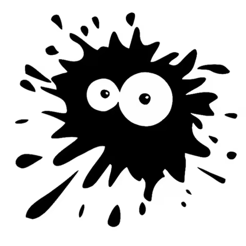 Paint Splatter Decal For Wall Funny Window Sticker Multipurpose Reflective Car Stickers Funny Automotive Stickers For Trucks