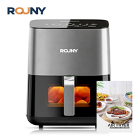 5L Air Fryer, Electric Hot fryer Oven Oilless Cooker with Touch Control & Nonstick Basket & Visible Window, Family Size