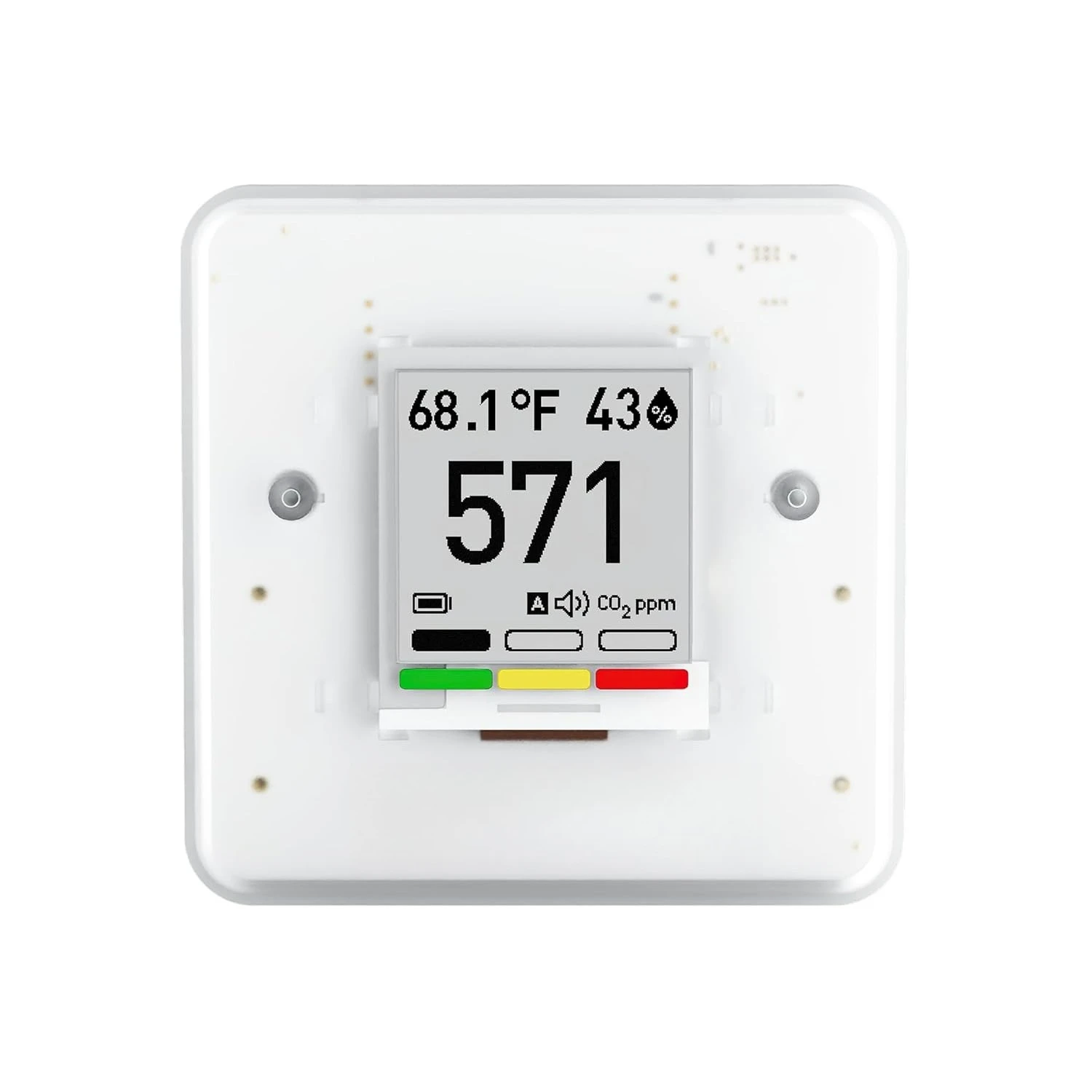 

Aranet4 Home: Wireless Indoor Air Quality Monitor for Office or School (CO2, Temperature, Humidity and More) Portable, Batte