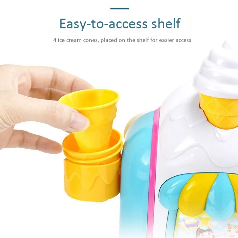 B05C-glace crèmes fabricant bulle Machine bain amusant mousse baignoire cadeau bain pour enfants bain eau de bain Machine à bulles