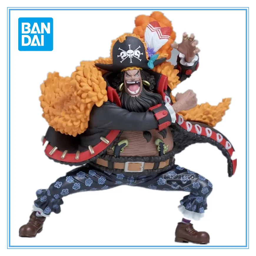

Bandai Original Banpresto Anime One Piece Battle Record Marshall D Teach PVC Action Figure Collectible Model Toy Gifts