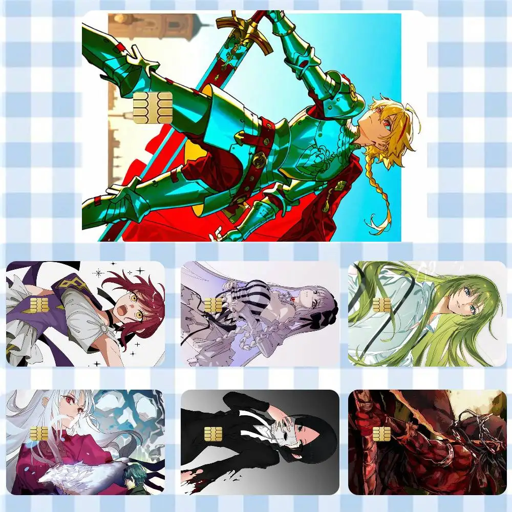 

Anime F-Fate S-Strange Fake Sticker Film Tape Skin for Credit Card Debit Card Cartoon Waterproof Stickers