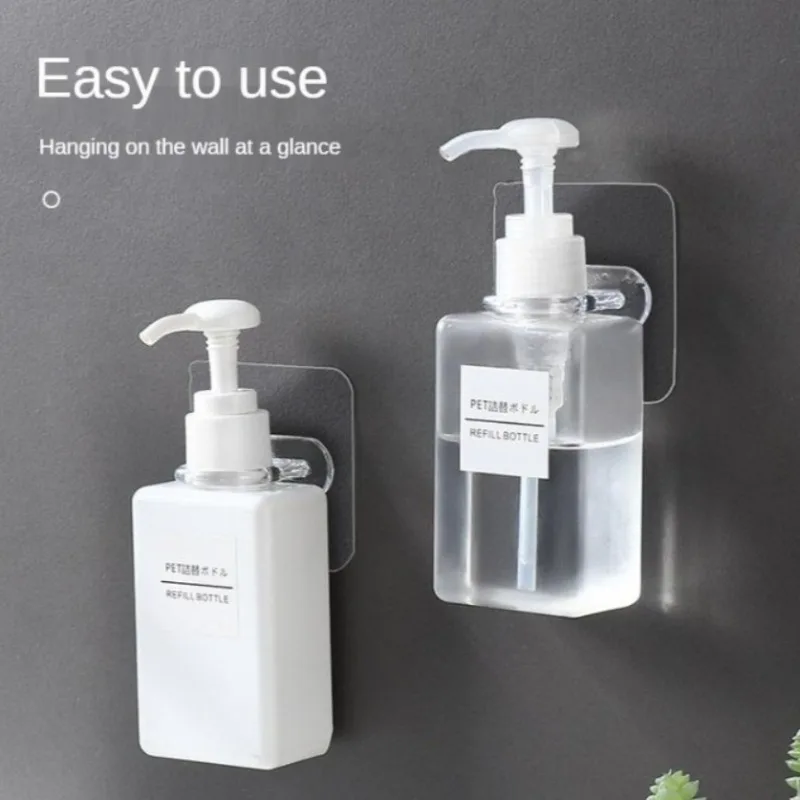 Adhesive Shower Rack No Drill Bottle Holder Kitchen Bathroom Organizer Heavy Duty Wall Hook Space Saving 2KG Load Capacity
