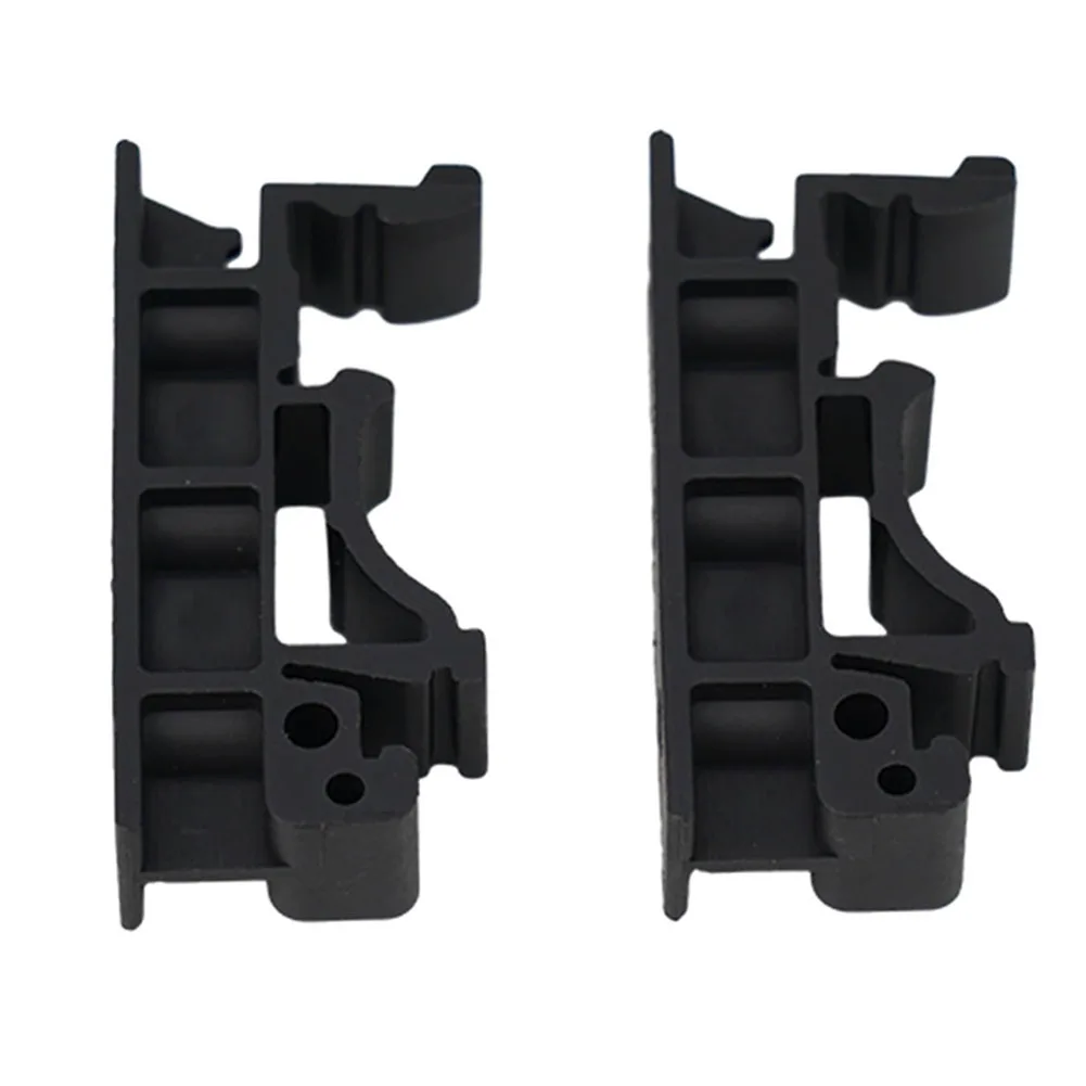 1 Sets PCB DIN C45 Rail Mount Adapter PCB Mount Bracket Clips Mount Holder 35mm Mounting Rails Plastic Hole Pitch 2.5 Cm
