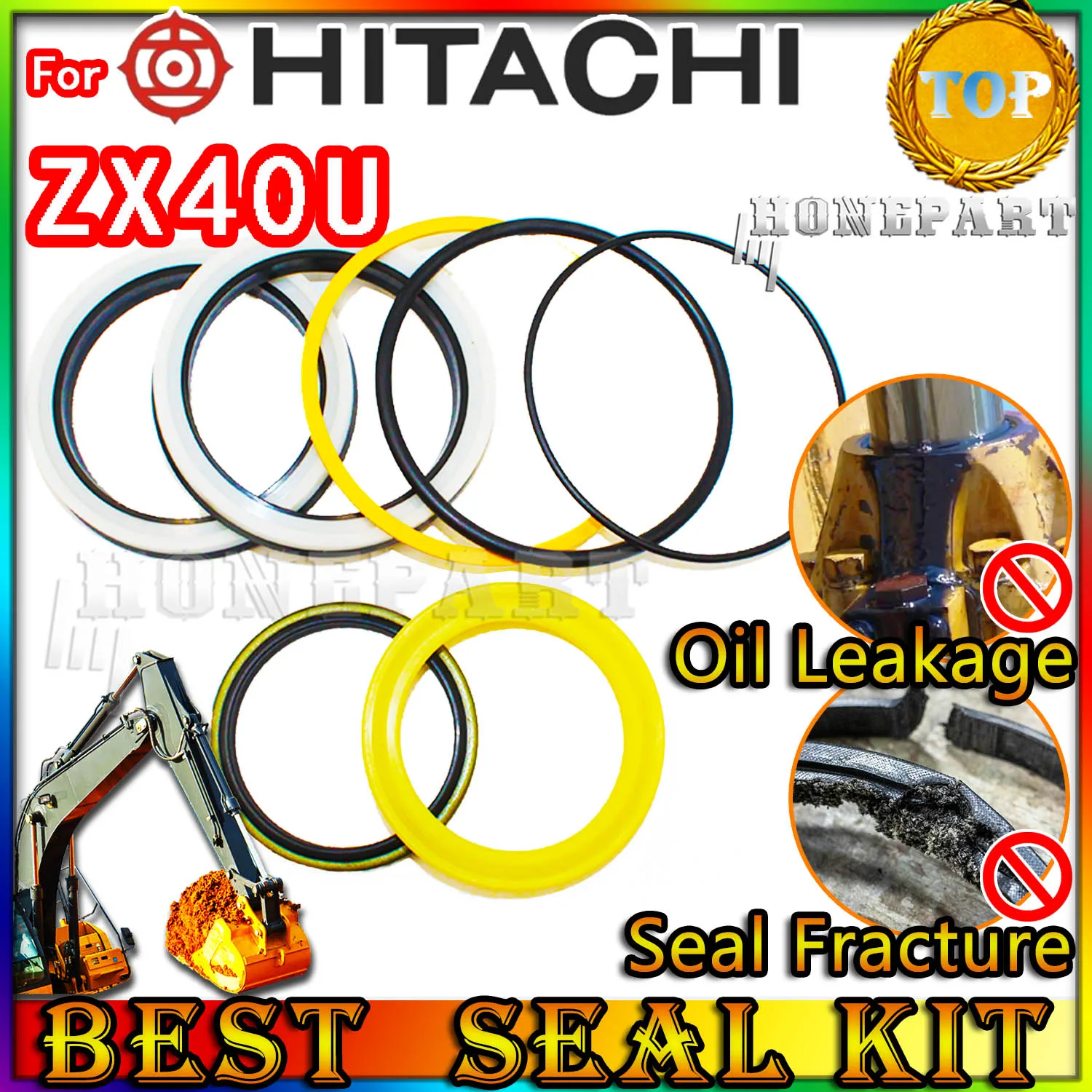 

Для Hitachi ZX40U комплект для ремонта сальника, рычаг стрелы, ковш, экскаватор, гидравлический цилиндр, оптовая продажа, лезвие пилотного клапана управления колесом