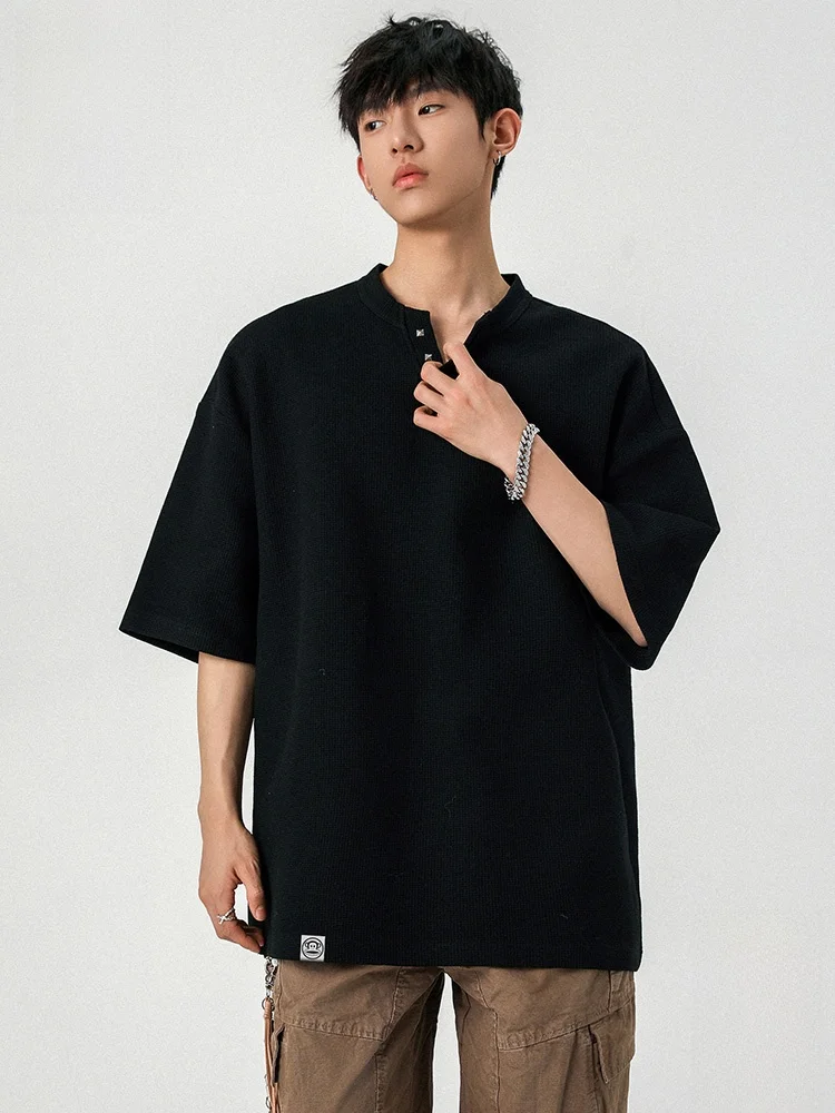 

Мужская футболка Paul Frank Monkey American Style свободного кроя с V-образным вырезом, летняя, новая трендовая модель, повседневная, свободная, с коротким рукавом