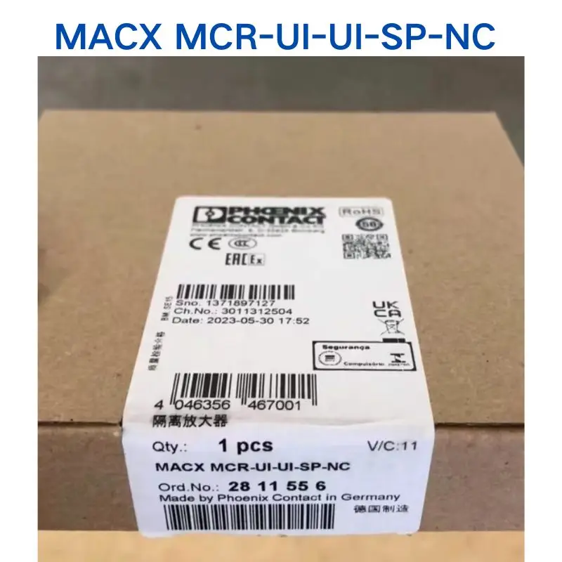 brand new isolator MACX MCR-UI-UI-SP-NC 2811556