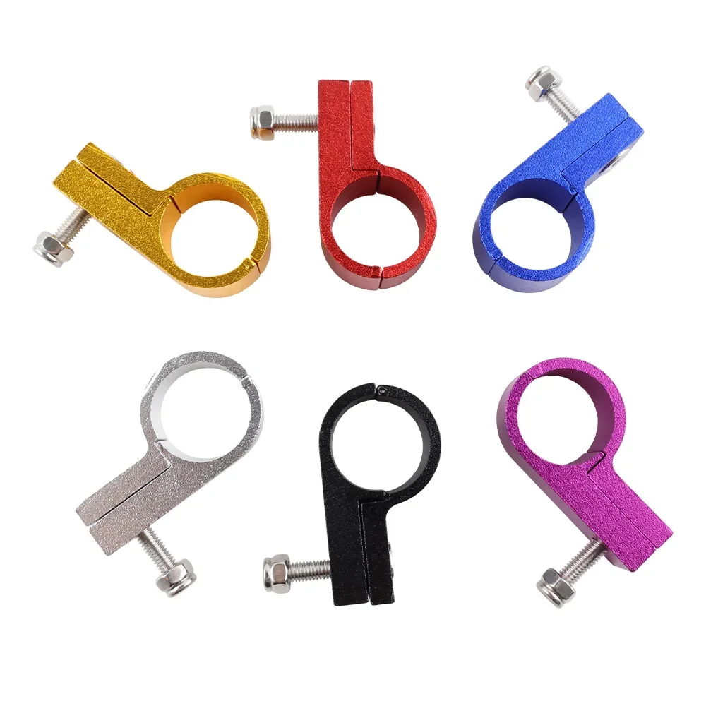 Billet Aluminum Hose Clamp P-Clip For Stainless Braided Hose AN8 or PTFE Hose AN10