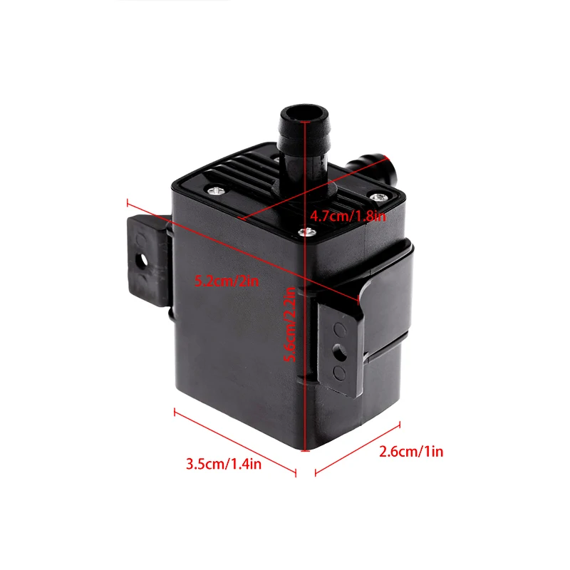 4.8W 5.8W 240L/H Silent Fish Tank Pump DC 12V 24V Solar Brushless Motor Pool Circulating Submersible Pump Water Fountain Pump