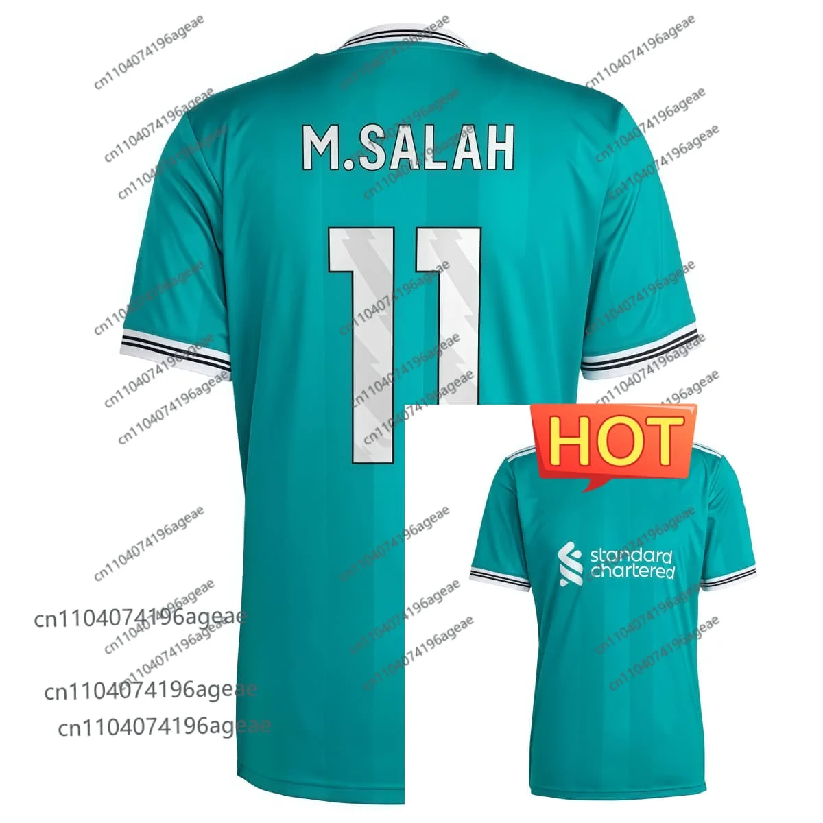 25-26 신형 FC 축구 유니폼 남녀 공용 야외 스포츠 캐주얼 티셔츠 3D 프린트 반팔 티셔츠