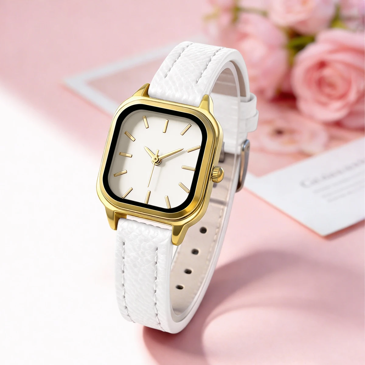 Women Square Quartz Wrist Watc - đánh giá và giá Jewelry Watches Gold