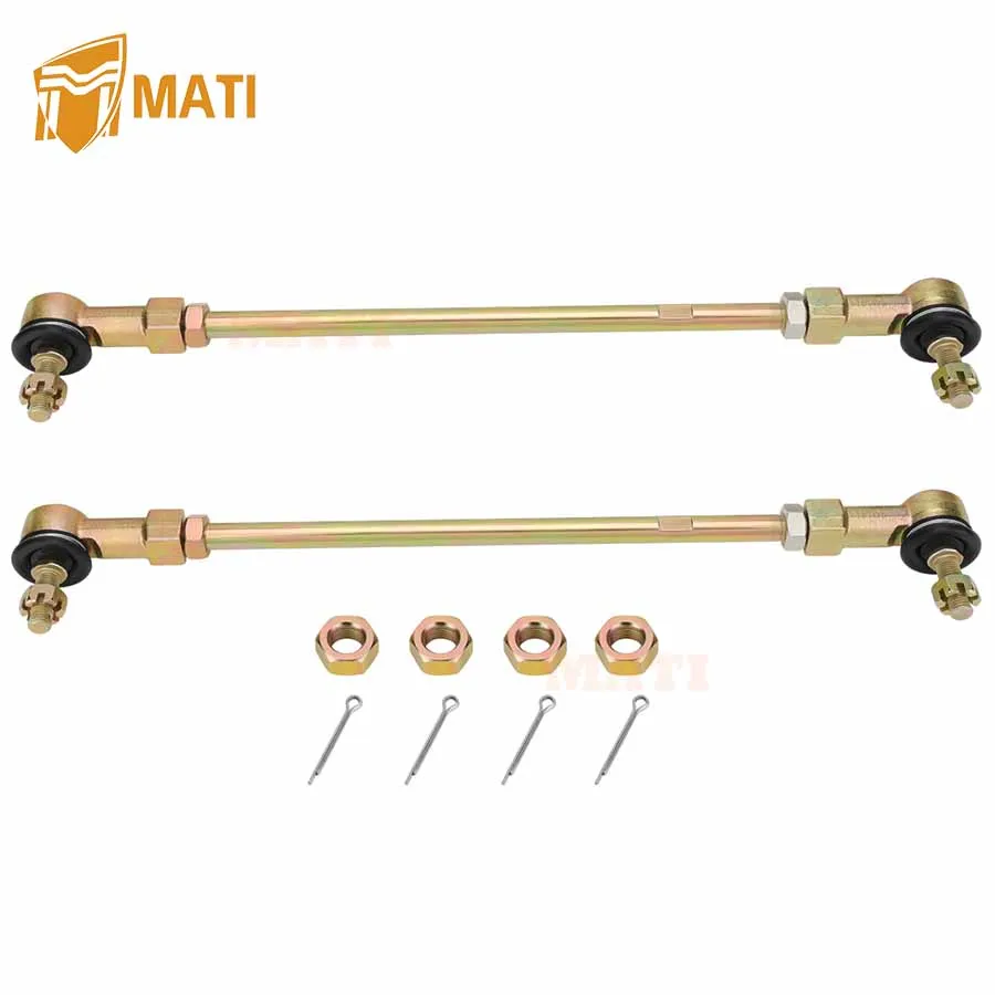 MATI Left & Right Tie Rod Ends Assy for Honda TRX450R TRX450ER 2004-2014 53521-HP1-600 53157-HP1-003 53158-HP1-003 53521-HP1-000