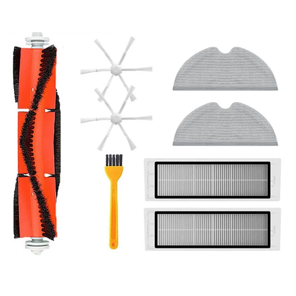 T33C For Mi Robot Vacuum Mop 2 STYTJ03ZHM Filter Mop Cloth Robot Vacuum Cleaner Main Side Brush Spare Parts