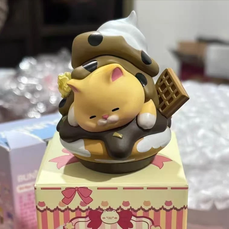 

Оригинальная серия Femi Afternoon Tea: коллекционная фигурка-сюрприз в виде милой еды, кавайная модель, игрушка, декор для стола, подарок на день рождения